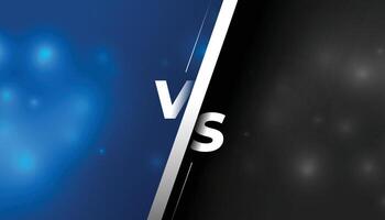 versus vs screen comparison background vector