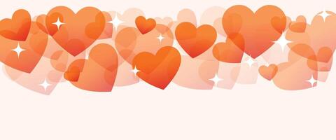 celebrate the feast of saint valentine with beautiful banner vector