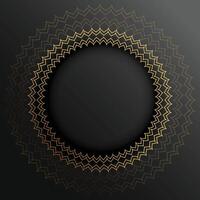 elegant lace frame luxurious background with empty space vector