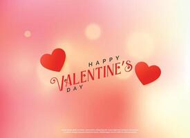 love valentine's day beautiful background design vector