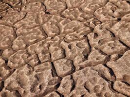 Texture of the natural sandstone cliff in the jungle, landscape of rock or sandstones, gravel sandstone patio floor, Texture of granite rock in Thailand photo