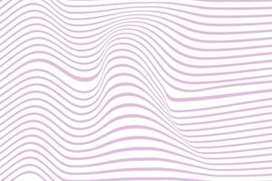 Distorted wave monochrome texture.purple and white wavy background. vector