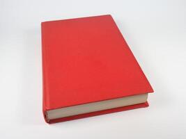 closed red book photo