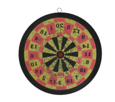 dart board with a target on it png