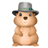 groundhog är en gnagare, jordsvin dag png