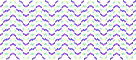 Abstract chevron arrow gradient stripe design transparent background png