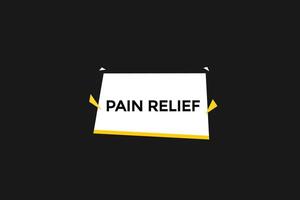 new website, click button,pain relief, level, sign, speech, bubble  banner, vector