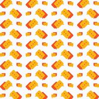 Chat pattern design colorful abstract vector illustration background