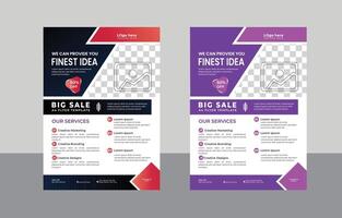 poster flyer Tamphlet brochure cover design layout space  vector illustration template in A4 size