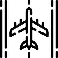 esta icono o logo aviación icono o otro dónde eso explicaciones el cosas relacionado a aviación o equipo para aviación o diseño solicitud software o otro y ser usado para web vector