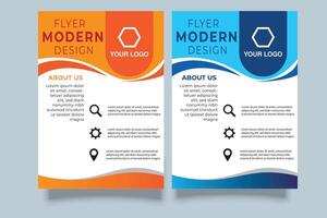 Creative business flyer template,Corporate Business flyer template, Flyer Template Geometric shape used for business poster layout,business flyer template with minimalist layout,Graphic design vector