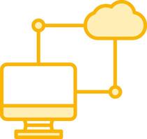 icono de vector de transferencia de datos