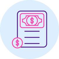 Salary Vector Icon