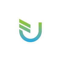 fu and uf letter logo design template.fu,uf initial based alphabet icon logo design vector