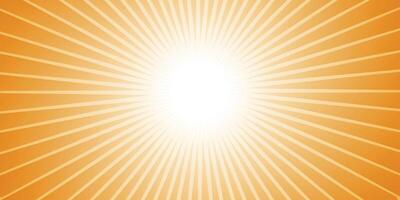 sun-burst vector illustration for background design.
