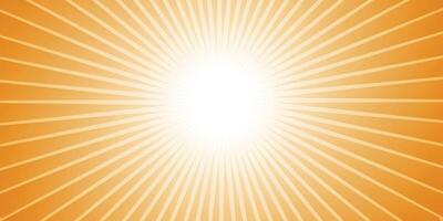 sun-burst vector illustration for background design.