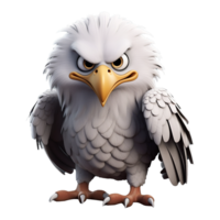 AI generated Eagle isolated on transparent background png