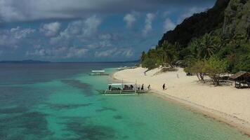 Aerial view of Black Island video