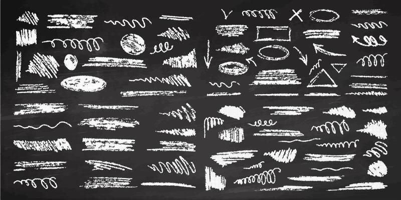 Chalk underline on sale