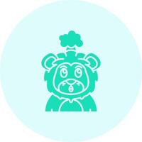 Exploding Solid duo tune Icon vector