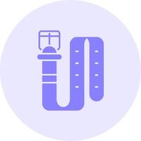 Belt Solid duo tune Icon vector