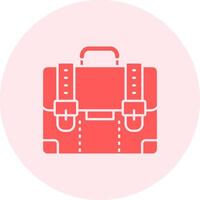 Suitcase Solid duo tune Icon vector