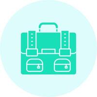 Bag Solid duo tune Icon vector