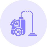 Vacuum cleaner Solid duo tune Icon vector