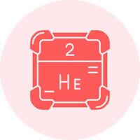 Helium Solid duo tune Icon vector