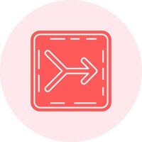 Merge Solid duo tune Icon vector