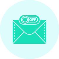 Off Solid duo tune Icon vector