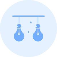 Light Solid duo tune Icon vector