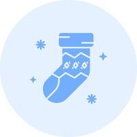 Sock Solid duo tune Icon vector