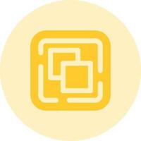 Drag and drop Solid duo tune Icon vector