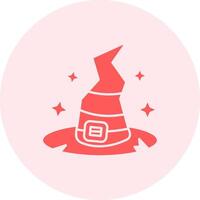 Witch hat Solid duo tune Icon vector