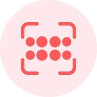 Reorder dots horizontal Solid duo tune Icon vector