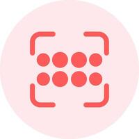 Reorder dots horizontal Solid duo tune Icon vector