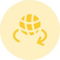 3d rotate 1 Solid duo tune Icon vector