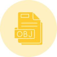 Obj Solid duo tune Icon vector