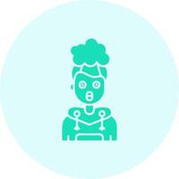 Exploding Solid duo tune Icon vector