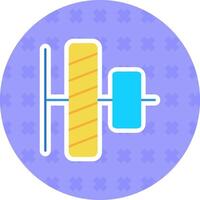 Vertical alignment Solid duo tune Icon vector