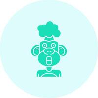 Exploding Solid duo tune Icon vector