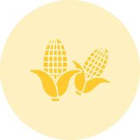 Corn Solid duo tune Icon vector