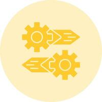 Gear Solid duo tune Icon vector