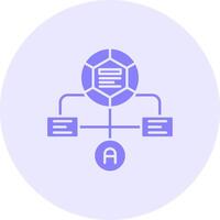 Workflow Solid duo tune Icon vector