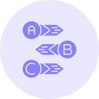 Diagram Solid duo tune Icon vector