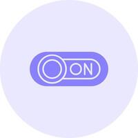 On Solid duo tune Icon vector