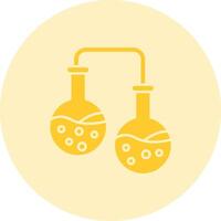 Experiment Solid duo tune Icon vector