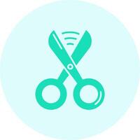 Scissors Solid duo tune Icon vector