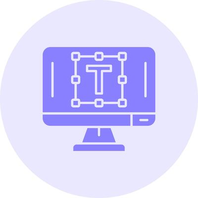 Text editor Solid duo tune Icon